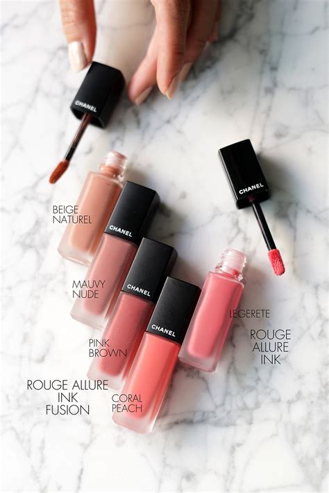 Chanel Rouge Allure Ink + Rouge Allure Ink Fusion Favorite Shades